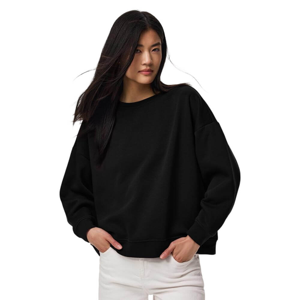 Pieces Chilli Red Relaxed Sweatshirt